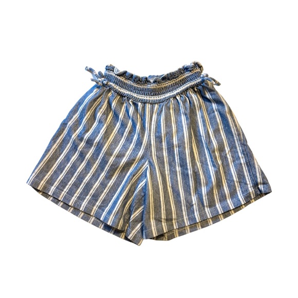 Zara Other - Zara Kids Blue Striped Shorts